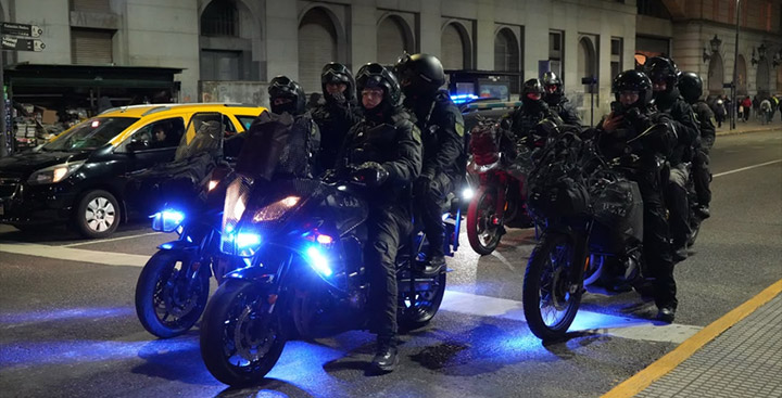 Megaoperativo con 1.100 policías