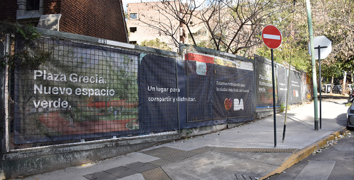 Nueva plaza en Núñez