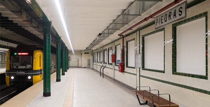 Reabre la estación Piedras Reabre la estación Piedras