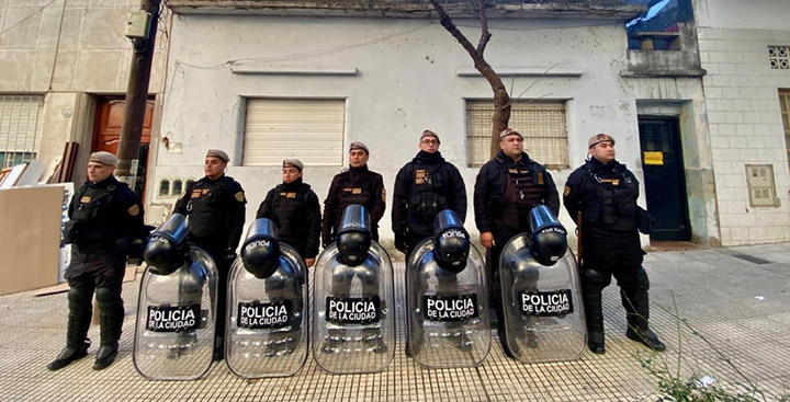 Recuperan casa tomada Recuperan casa tomada