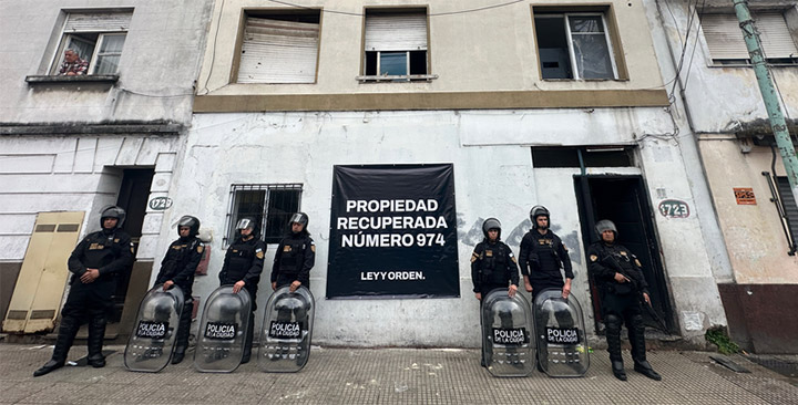 Recuperan hotel usurpado Recuperan hotel usurpado