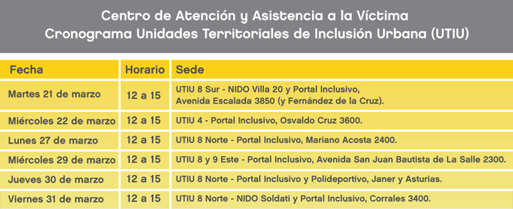 Centro de Atención y Asistencia a la Víctima