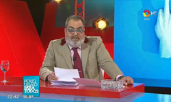 Lanata en su programa Periodismo para todos.